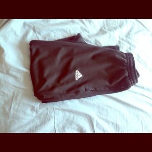 Adidas dry fit joggers (youth small)