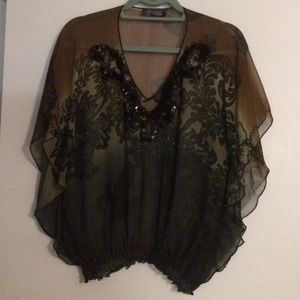 Hale Bob sheer top