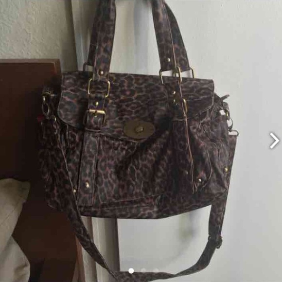 Leopard cross body