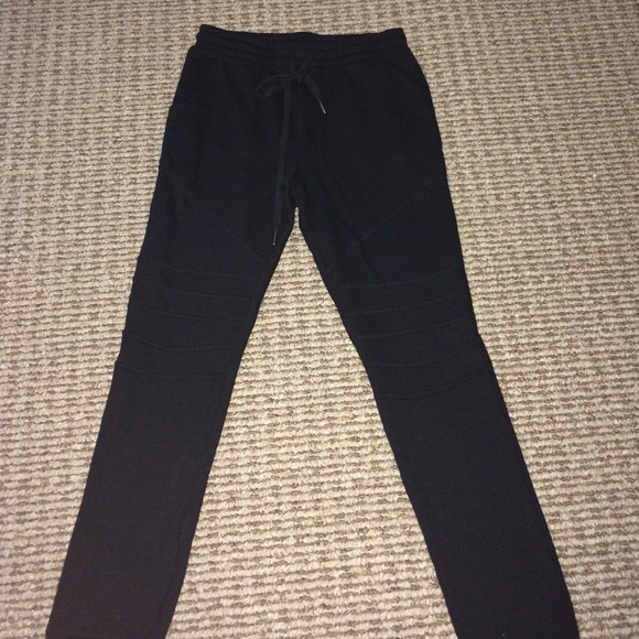 Black joggers