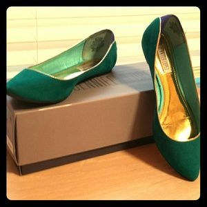 Like New Jennifer Lopez Teal Flats