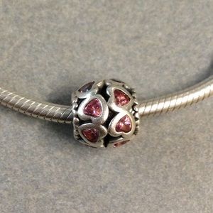 Pandora 'Love All Around' Charm *Bead Only*