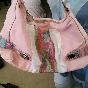 Pink handbag