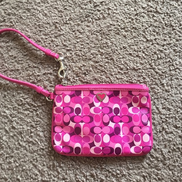 Authentic Coach Wristlet