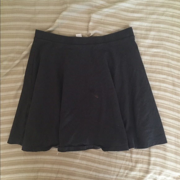 Grey skater skirt