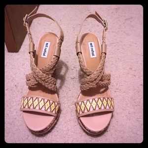 Tan and Aztec Wedges by Not Rated