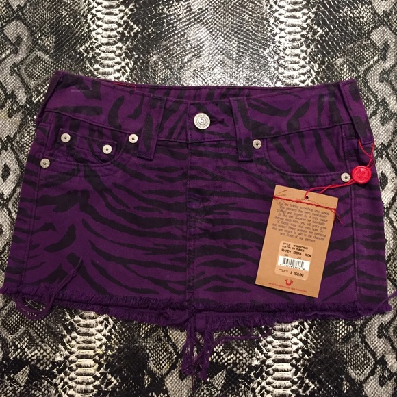 Authentic TRUE RELIGION MINI SKIRT