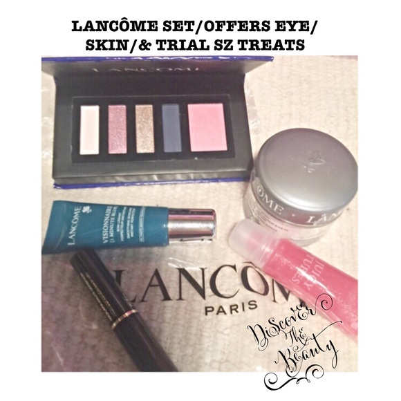 SOLD/NWT/Lancôme Set/Bag w Make-up/by Lancôme - Picture 2 of 4