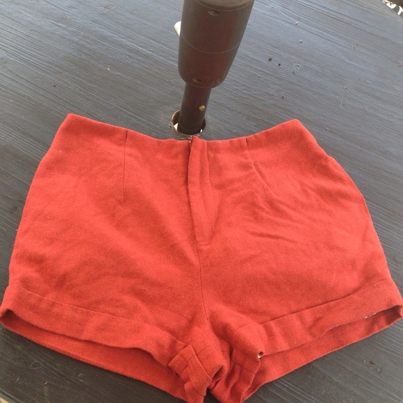 Orange shorts
