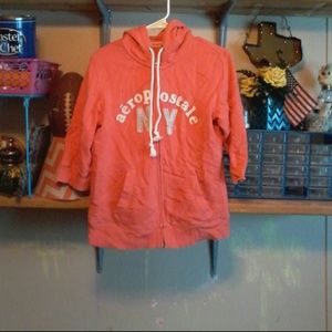 Aeropostal quarter sleeve jacket