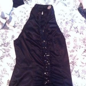 Black dress shirt