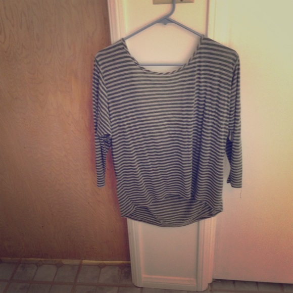 Scoop back yoga top