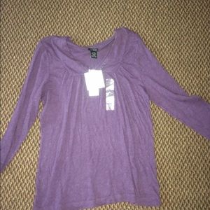 Brand new purple Calvin Klein blouse