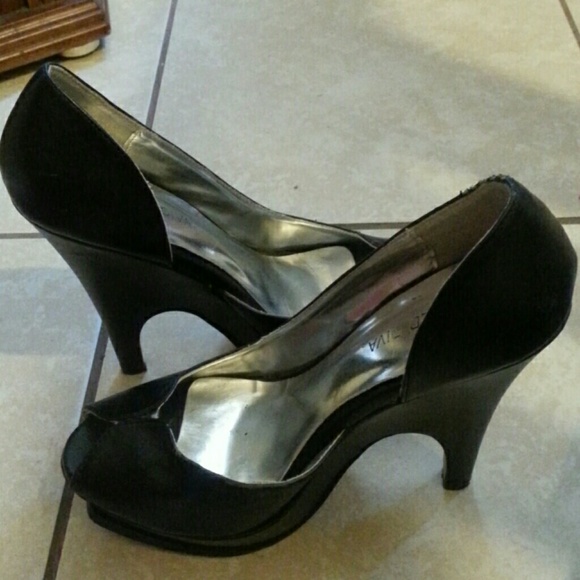 Black heels