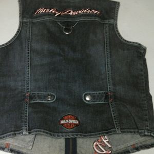 Harley Davidson Jean Vest