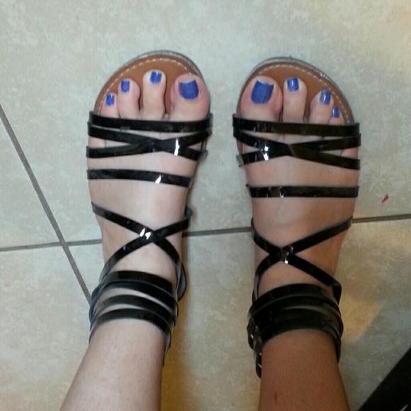 Black flats