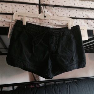Black flowy shorts:))