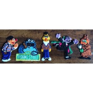 Vintage Sesame Street Patches
