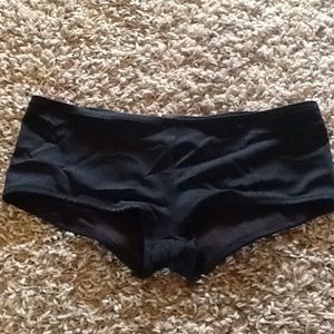 Victoria's Secret boy shorts swim bottoms small