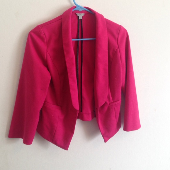 Pink blazer