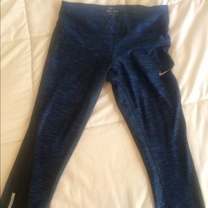 Nike running crops