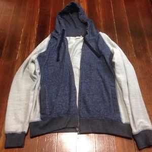 Blue and Grey Hoodie