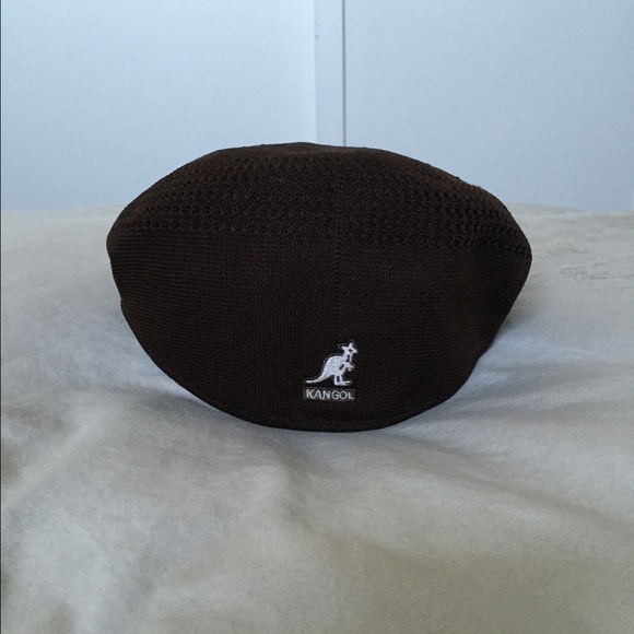 Kangol brown paperboy hat