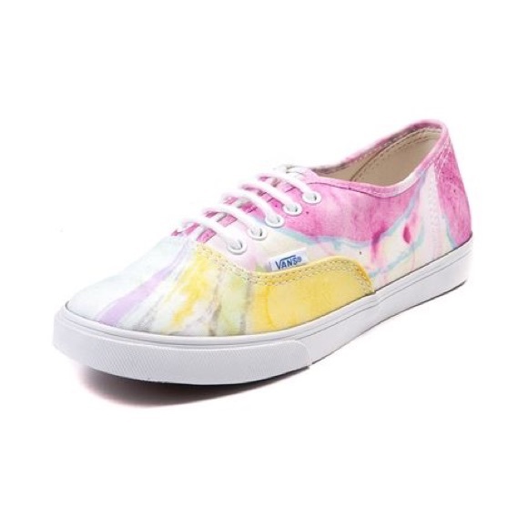 Yellow Marble Vans