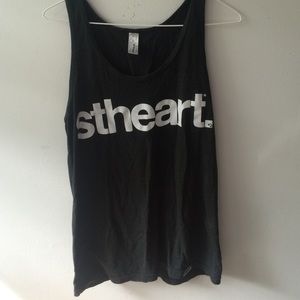 Stheart grey tank top
