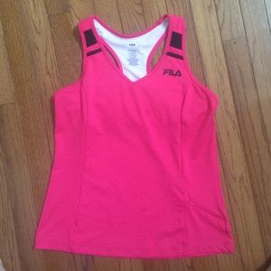 Pink Fila Workout Shirt