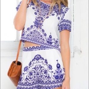 Two Piece Short Set