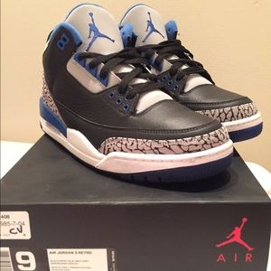 Jordan Retro 3 Sport Blue