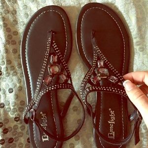 Brand new sandals