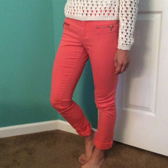Coral pants/capris