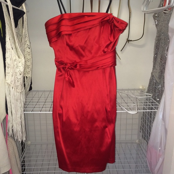 Red homecoming dress!
