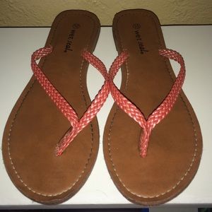 Coral Sandals