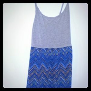 Patterned maxi dress