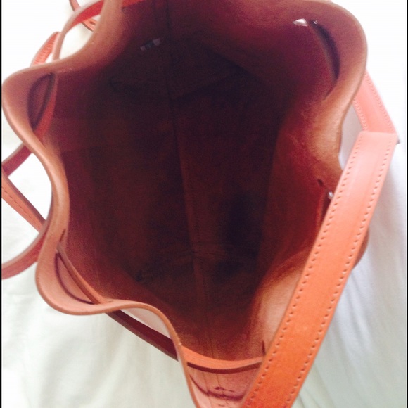 Mansur Gavriel Mini Bucket Bag Brandy/Raw - NWT - Picture 4 of 4