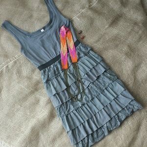 Ruffles & Lace Summer Dress