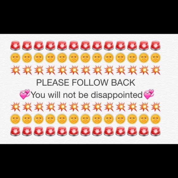 Please follow me I follow back