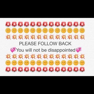 Please follow me I follow back