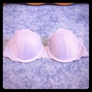 Lacy convertible push-up bra 34B