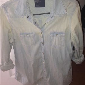 American eagle Jean button down