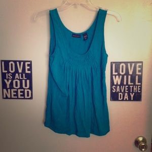 Teal New York & Co Tank Top