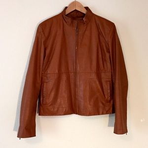 Urban Taylor Brown Leather Jacket