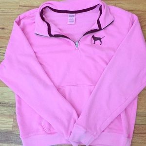 Pink VS Half Zip
