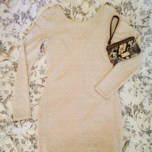 Jennifer Lopez - Ivory body dress