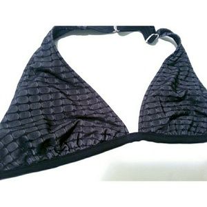 **On Hold** NIKE Black Patterned Bikini Top