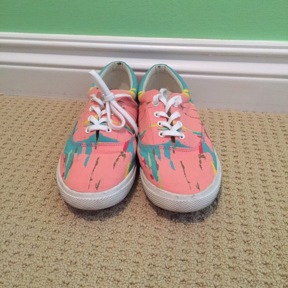 Colorful sneakers