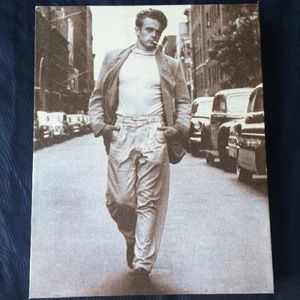 James Dean Canvas Photo 8x10